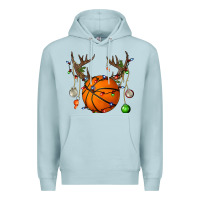 Blue Mist Basketball Horn Christmas Premium Hoodie - BundleAndBundleShop