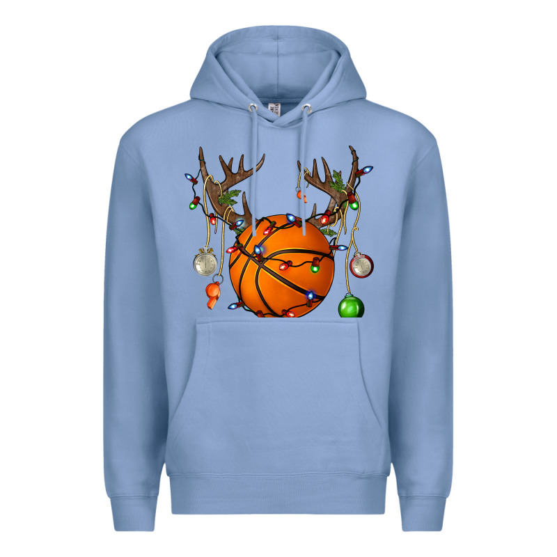 Basketball Horn Christmas Premium Hoodie by BundleAndBundleShop | Teevron