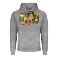 Cloud Rock thanksgiving coffee cups Vintage Hoodie - Zillion Design Studio