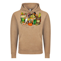 Vintage Coffee thanksgiving coffee cups Vintage Hoodie - Zillion Design Studio