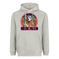 Moon Dust neon moon Heavyweight Hoodie - MaliasSmallBusiness