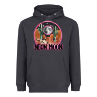 Smoke neon moon Heavyweight Hoodie - MaliasSmallBusiness