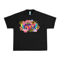 Black tie dye mom Urban Heavy Tee - Zillion Design Studio