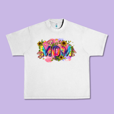 Tie Dye Mom Urban Heavy Tee Designed By Zillion Design Studio