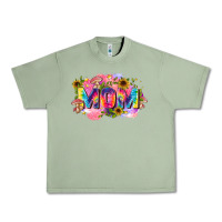 Oil Green tie dye mom Urban Heavy Tee - Zillion Design Studio