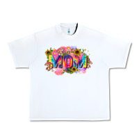 White tie dye mom Urban Heavy Tee - Zillion Design Studio