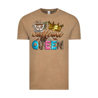 Vintage Coffee caffeine queen Vintage Tee - Zillion Design Studio