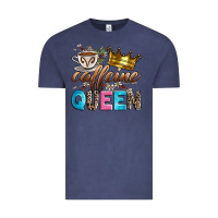 Vintage Denim caffeine queen Vintage Tee - Zillion Design Studio
