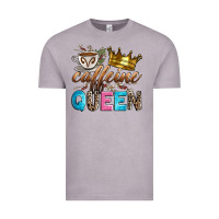Vintage Zinc caffeine queen Vintage Tee - Zillion Design Studio