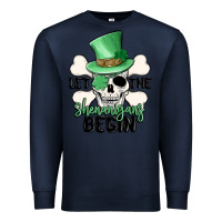 Navy let the shenanigans begin Premium Sweatshirt - MaliasSmallBusiness