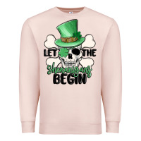 Pale Pink let the shenanigans begin Premium Sweatshirt - MaliasSmallBusiness