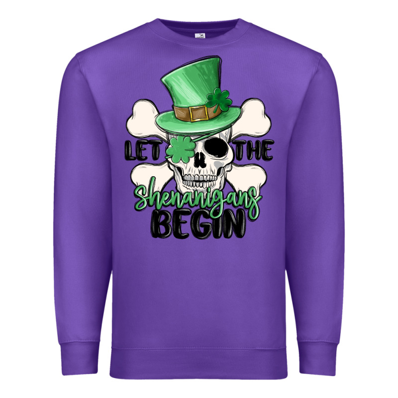 Let The Shenanigans Begin Premium Sweatshirt by MaliasSmallBusiness | Teevron