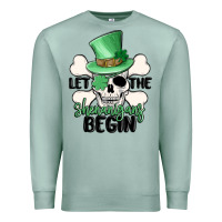 Seafoam let the shenanigans begin Premium Sweatshirt - MaliasSmallBusiness