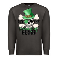 Smoke let the shenanigans begin Premium Sweatshirt - MaliasSmallBusiness
