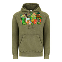 Vintage Olive t rex coffee cups Vintage Hoodie - Zillion Design Studio