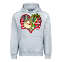Heather Grey Love Christmas Santa Urban Hoodie - Bettercallsaul