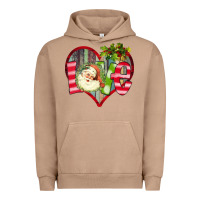 Pigment Burro Love Christmas Santa Urban Hoodie - Bettercallsaul