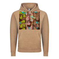 Vintage Coffee little debbie tree cakes leopard turquoise Vintage Hoodie - JahusDesignShop