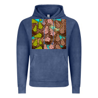 Vintage Denim little debbie tree cakes leopard turquoise Vintage Hoodie - JahusDesignShop