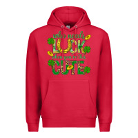 Cardinal Who Needs Luck When You're This Cute St. Patricks Premium Hoodie - BundleAndBundleShop