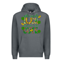 Rock Who Needs Luck When You're This Cute St. Patricks Premium Hoodie - BundleAndBundleShop