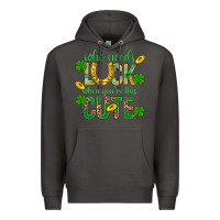 Smoke Who Needs Luck When You're This Cute St. Patricks Premium Hoodie - BundleAndBundleShop