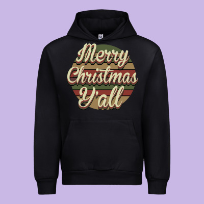 Merry Christmas Y'all Urban Hoodie Designed By Bettercallsaul