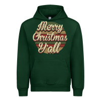 Forest Green Merry Christmas Y'all Urban Hoodie - Bettercallsaul