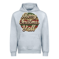 Heather Grey Merry Christmas Y'all Urban Hoodie - Bettercallsaul
