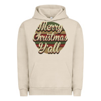 Pigment French Oak Merry Christmas Y'all Urban Hoodie - Bettercallsaul