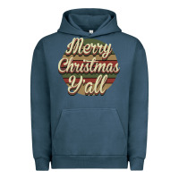 Pigment Midnight Navy Merry Christmas Y'all Urban Hoodie - Bettercallsaul