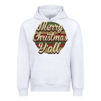 White Merry Christmas Y'all Urban Hoodie - Bettercallsaul