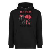 Black hot mess always stressed dance mom Heavyweight Hoodie - MaliasSmallBusiness