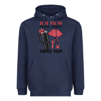 Navy hot mess always stressed dance mom Heavyweight Hoodie - MaliasSmallBusiness