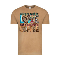 Vintage Camel all you need is love and a good cup of coffee Vintage Tee - Zillion Design Studio
