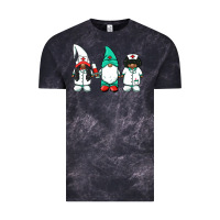 Cloud Black african american nurse gnomies medical gnomies Vintage Tee - BarkalooDesign