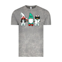 Cloud Rock african american nurse gnomies medical gnomies Vintage Tee - BarkalooDesign