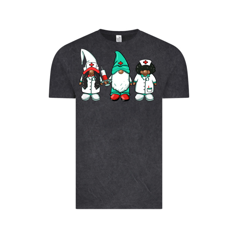 African American Nurse Gnomies Medical Gnomies Vintage Tee by BarkalooDesign | Teevron