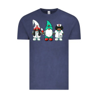 Vintage Denim african american nurse gnomies medical gnomies Vintage Tee - BarkalooDesign