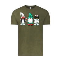 Vintage Olive african american nurse gnomies medical gnomies Vintage Tee - BarkalooDesign