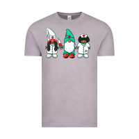 Vintage Zinc african american nurse gnomies medical gnomies Vintage Tee - BarkalooDesign