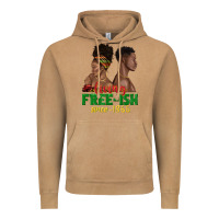 Vintage Camel living free ish since 1865 with afro black woman a Vintage Hoodie - texasbilliewilder