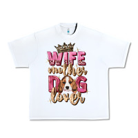White wife mother dog lover Urban Heavy Tee - Zillion Design Studio