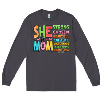 Smoke she is mom Long Sleeve Tee - JahusDesignShop