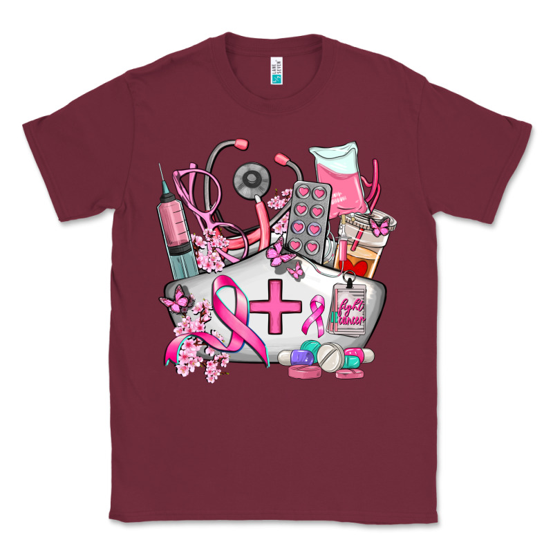 Nurse  And Cancer Classic Tee by AdoDesignShop | Teevron