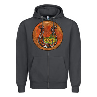 Smoke horseshoe circle Zipper Hoodie - JahusDesignShop