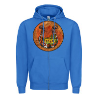 True Royal horseshoe circle Zipper Hoodie - JahusDesignShop