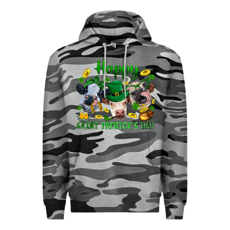 Happy Saint Patrick's Day With Clover Premium Hoodie by BundleAndBundleShop | Teevron