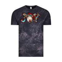 Cloud Black christmas joy cow Vintage Tee - RanaPortraitStore