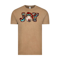 Vintage Coffee christmas joy cow Vintage Tee - RanaPortraitStore
